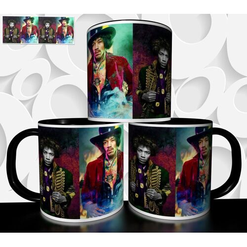 Mug Tasse À Café - Groupe Rock Jimi Hendrix Réf 1428