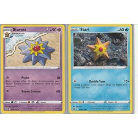 2 Cartes Pokemon - Staross 055/172 + Stari 030/172 - Eb9 Stars Etincelantes -