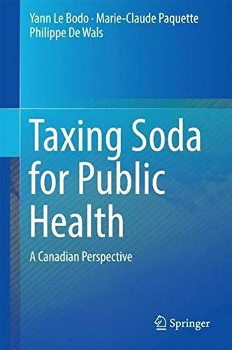 Taxing Soda For Public Health