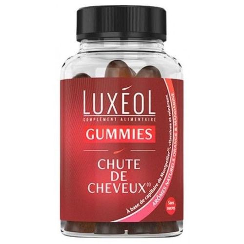 Compléments Alimentaires Chute Des Cheveux Luxéol 60 Gummies 