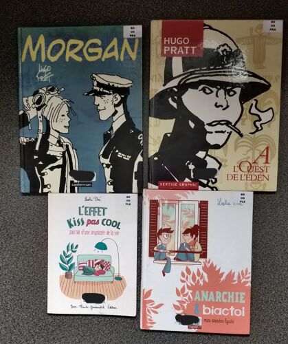 Lot 4 Bd Hugo Pratt Et Leslie Plee