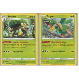 2 Cartes Pokemon - Tropius 005/172 + Boskara 007/172 - Eb9 Stars Etincelantes -