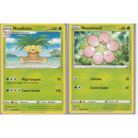 2 Cartes Pokemon - Noadkoko 002/172 + Noeunoeuf 001/172 - Eb9 Stars Etincelantes -