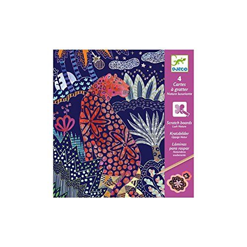 Cartes À Gratter Nature Luxuriante - Djeco