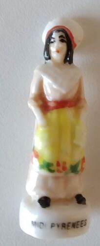 Détails Sur Fève Costumes Traditionnels De Nos Régions - 1997 - Femme De Midi Pyrénées