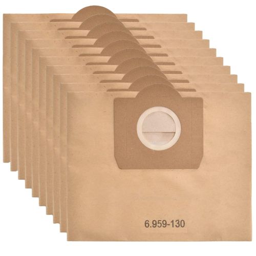 Sac aspirateur pour Karcher WD3 WD3 Battery WD3 Premium A2204 Sacs poussiere remplacement 6.959.-130 [Lot 10] Phonillico