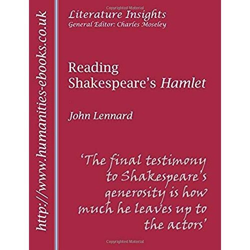 Reading Shakespeare's Hamlet