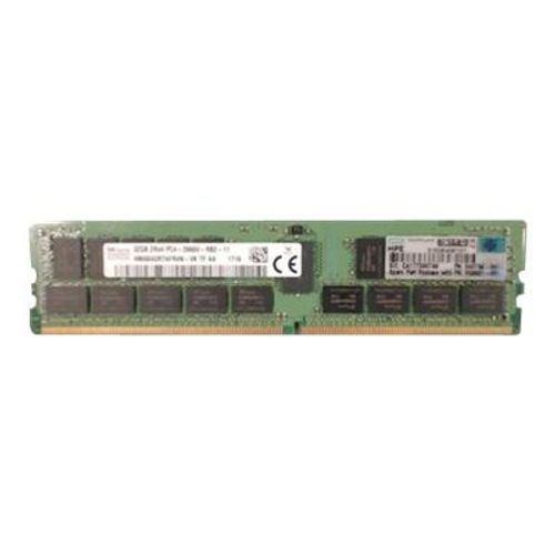 HPE - DDR4 - module - 32 Go - DIMM 288 broches - 2666 MHz / PC4-21300 - CL19 - 1.2 V - mémoire enregistré - ECC - intégré en usine