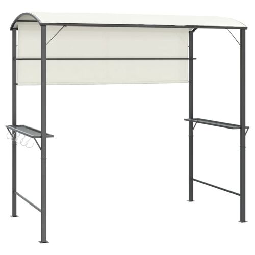 Vidaxl Belvédère Avec Toit 220x110x200 Cm Crème