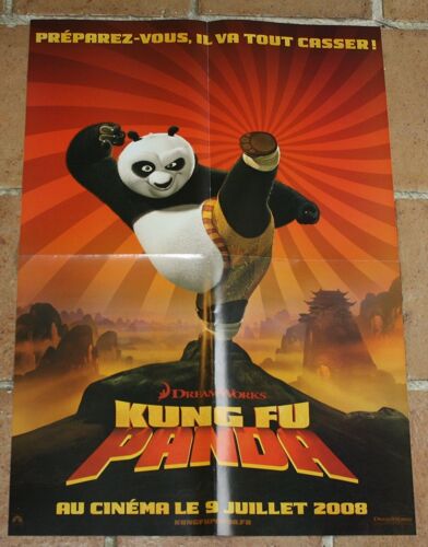 Poster Affiche Magazine Revue Cinema Kung Fu Panda 58x40cm