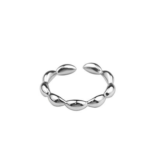 Xiyanike ¿ Bague Creuse Irrégulière Pour Femme, Couleur Argent, Divers Motifs Géométriques, Simple, Personnalité, Bijoux De Fête