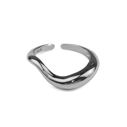Xiyanike ¿ Bague Creuse Irrégulière Pour Femme, Couleur Argent, Divers Motifs Géométriques, Simple, Personnalité, Bijoux De Fête