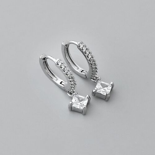 Xiyanike ¿ Boucles D'oreilles Rondes Vintage Couleur Argent Pour Femmes, Nouvelle Mode Géométrique Fait À La Main Pour Mariée Fille Fête Mariage