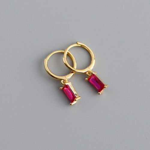 Xiyanike ¿ Boucles D'oreilles En Zircon Pour Femmes, Couleur Argent, Géométrique, Rectangulaire, Simple, Personnalité, Bijoux De Luxe, Offre Spéciale, 2021