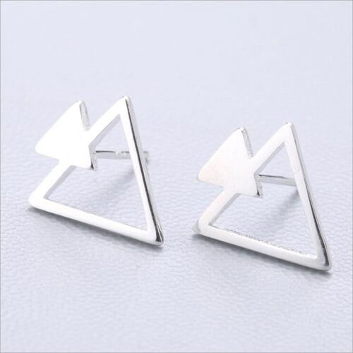 Xiyanike ¿ Boucle D'oreille En Argent Pour Femmes, Bijou À La Mode, Simple, Géométrique, Personnalité, Raffinage, 19-36