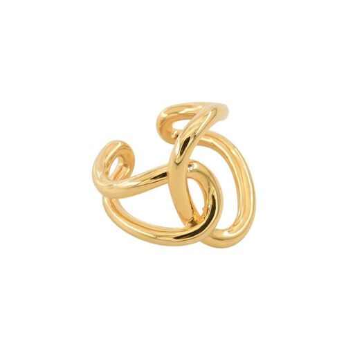 Xiyanike ¿ Bagues À Noeuds Croisés Géométriques Simples De Couleur Argent Pour Femmes, Couple, Breloques Classiques Faites À La Main, Bijoux Cadeaux