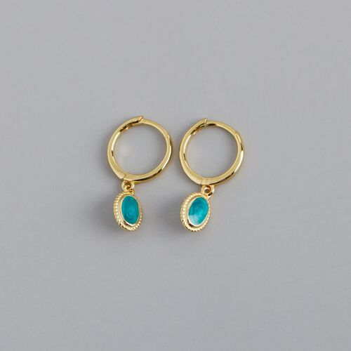 Xiyanike ¿ Boucles D'oreilles En Forme De Cerceau Pour Femmes, Couleur Argent, Géométrique, Mode Rétro, Bijoux Créatifs Faits À La Main, Cadeau De Fête, Vente En Gros