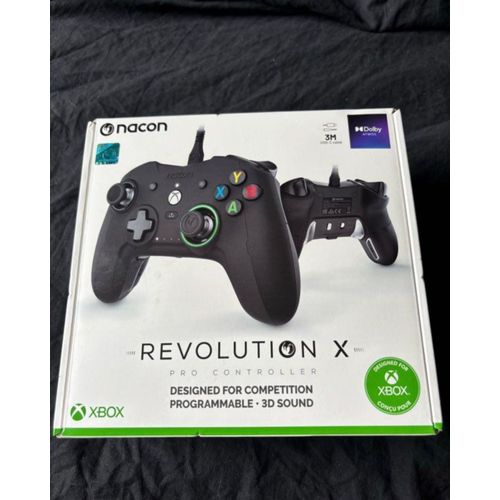 Manette filaire pro pour Xbox Séries XIS, Xbox One et PC (Windows 10)