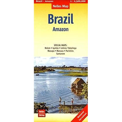 Nelles Guide Brazil: Amazon 1 : 2. 500. 000