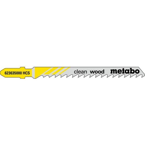 25 lames de scies sauteuses, bois, profess. 74 / 4,0 mm Metabo - 623609000