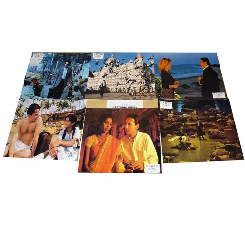 Nocturne Indien : Jeu De 6 Photos Prestige D'exploitation Cinématographique - Format 30x40 Cm - De Alain Corneau Avec Jean-Hugues Anglade, Clémentine Célarié, Otto Tausig, T.-P. Jain - 1989