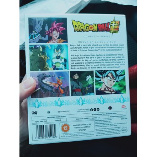 Coffret Dragon Ball Super Intégral Version Anglaise5.1/Japonais2.0