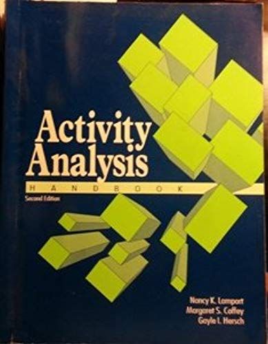 Activity Analysis Handbook (Slack Occupational Therapy)
