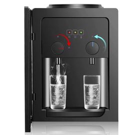 Distributeur D¿Eau Chaude Et Froide 220v 550w Noir ¿ Fontaine Électrique Bureau Et Maison Avec Réservoir Inox