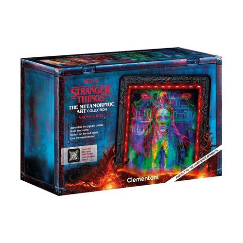 Puzzle Stranger Things The Morphing Collection - 520 pièces - Cadre lumineux Vecna