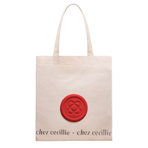 Shopping Tote bag, Coton sac fourre-tout, Persan rouge, Panot design, Sacs De Courses avec mousqueton pour clés - Made in Barcelona