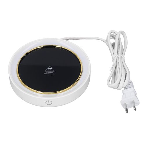 Chauffe-tasse électrique à température constante, 2 Modes, lumière LED, chauffe-tasse de bureau pour bureau, café, maison, AC