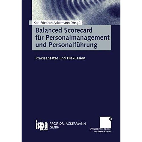 Balanced Scorecard Für Personalmanagement Und Personalführung