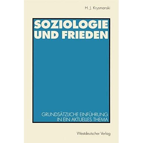 Soziologie Und Frieden