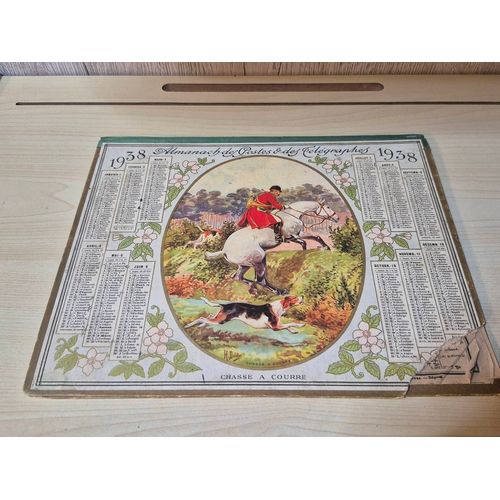 Calendrier 1938 – Rare Collector Almalach