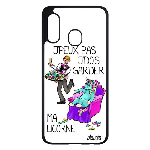 Coque Pour A20e Silicone Humour J'peux Pas J'dois Garder Ma Licorne Housse De Protection Poney Mobile Alu Telephone Samsung Galaxy