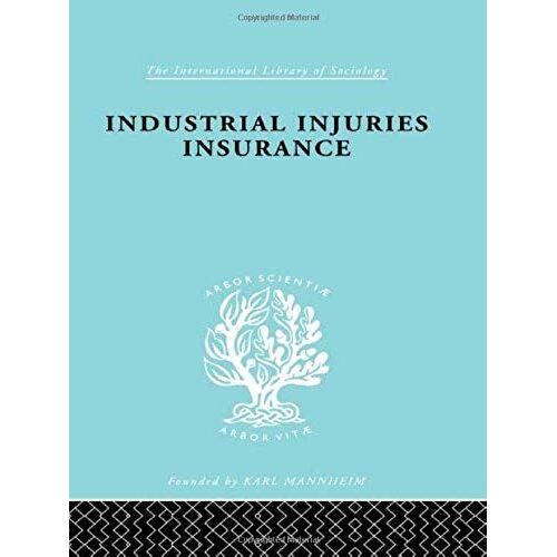 Indust Injuries Insur Ils 152 (International Library Of Sociology)