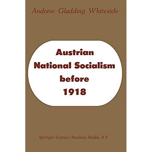 Austrian National Socialism Before 1918