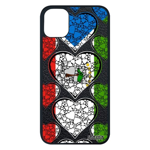 Coque Silicone Drapeau Guinee Equatoriale Guineen Pour Iphone 11 Pro Max Basket Antichoc Unique Portable Can Foot Personnalisé Apple