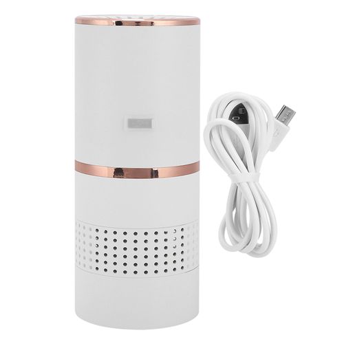 Purificateur d'air portatif professionnel d'usb de voiture Mini purificateur d'air de bureau de ménage blanc
