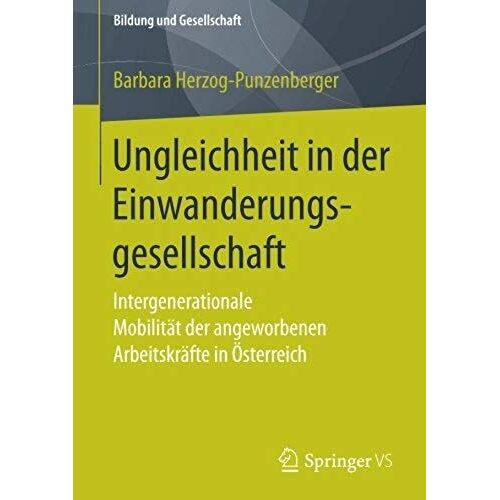 Ungleichheit In Der Einwanderungsgesellschaft