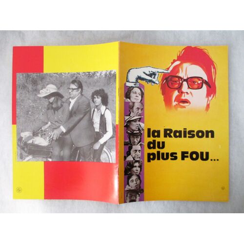 La Raison Du Plus Fou - Raymond Devos - Alice Sapritch - François Reichenbach - Pierre Richard - Synopsis Affiche Photos Du Film 1973