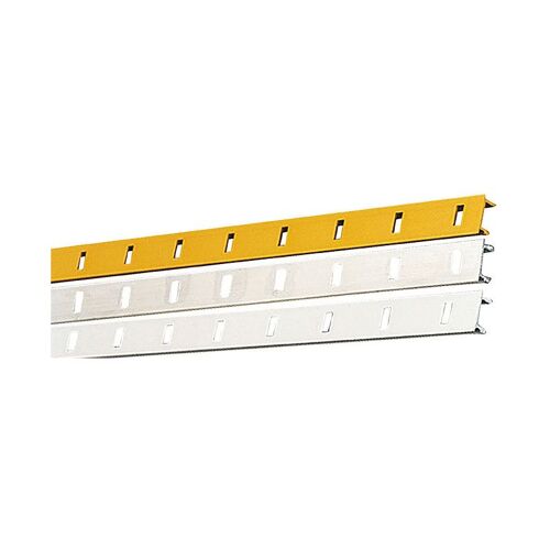 Crémaillère aluminium à encastrer - Décor : Argent - Longueur : 2000 mm - ITAR