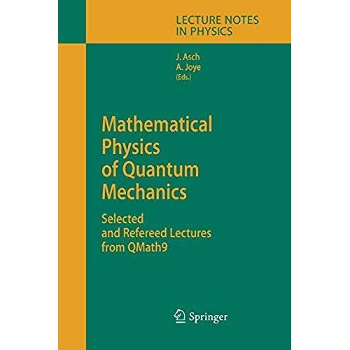 Mathematical Physics Of Quantum Mechanics