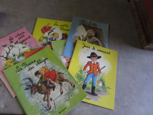 7 Hemma Illustration Largarde Reine Des Neiges : Jean Le Veinard Ali Baba : 3 Petits Cochons : Petits Frere Petite Soeur : Le Vilain Petit Canard : Petite Poucette