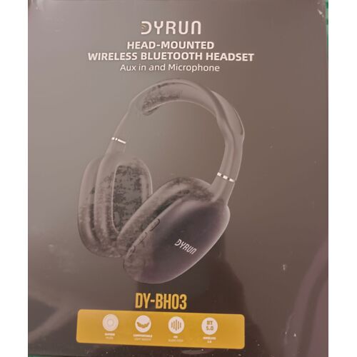 Casque auxiliaire Bluetooth sans fil Dyrun DY-BH03 Noir