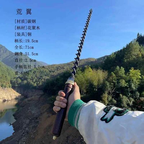 Accessoires D'arts Martiaux,Motif Torsadé,Bâton Long D'auto-Défense Intégré,Solide #B