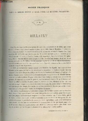 Le Musée Français Portraits Des Contemporains Dessinés D Après Les Meilleurs Photographies - 1862 - Billault.