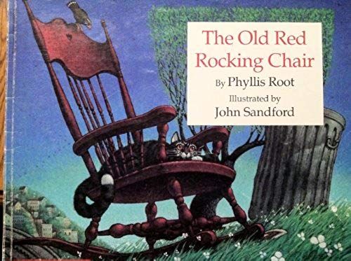The Old Red Rocking Chair