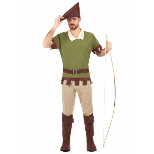 Déguisement Homme Des Bois Marron Et Vert - Taille: Xl