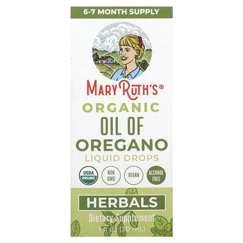 Maryruth's Gouttes D'huile D'origan Biologique, 30 Ml